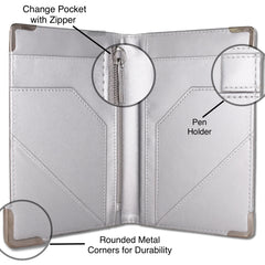 Silver Holographic Server Book - 86Campers