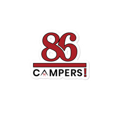 Bubble-free stickers - 86Campers