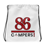 86 Campers Drawstring bag