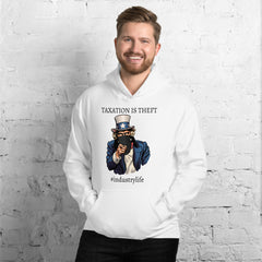 Taxation Is Theft Unisex Hoodie - 86Campers