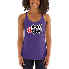 F%*k Yelp Women's Racerback Tank - 86Campers