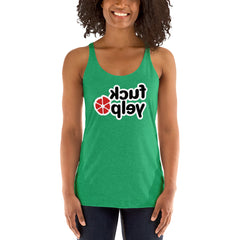 F%*k Yelp Women's Racerback Tank - 86Campers