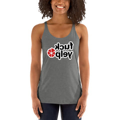 F%*k Yelp Women's Racerback Tank - 86Campers