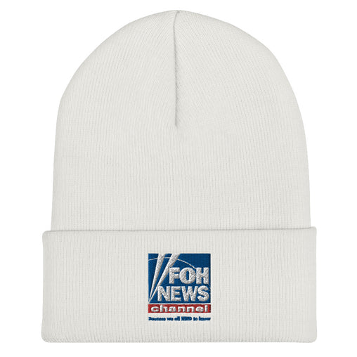 FOH News Cuffed Beanie - 86Campers