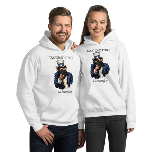 Taxation Is Theft Unisex Hoodie - 86Campers