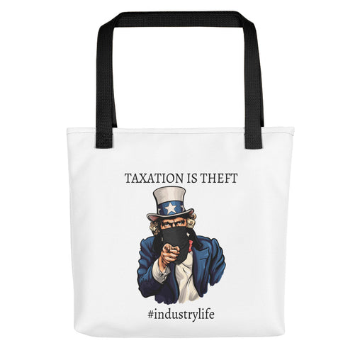 Taxation Is Theft Tote bag - 86Campers